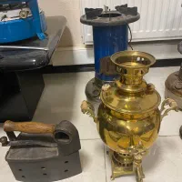 سماور ذغالی قدیمی کاملا نو اصلا استفاده نشده