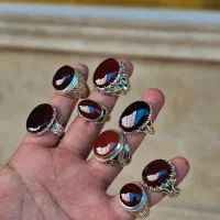 انگشتر عقیق یمن سرخ موجود|بدلیجات|قم, ارم|دیوار