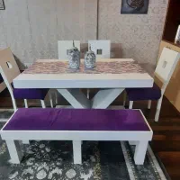 ست مبلمان ومیز نهارخوری ۸نفره|مبلمان خانگی و میز عسلی|مشهد, نیروی هوایی|دیوار