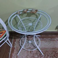 میز و صندل فلزی نو|میز و صندلی غذاخوری|سهند, |دیوار