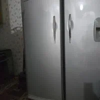 یخچال و فریزر دو قلو یخساران کاملا سالم