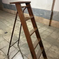 نردبان فلزی پنج پله سالم طوس رنگ