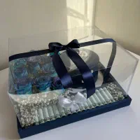 ساخت جعبه و باکس دفاعیه کیک شمع