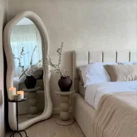 آینه قدی و آباژور و ...طراحی خاص و ساخت سفارشی|لوستر و چراغ آویز|سلماس, |دیوار