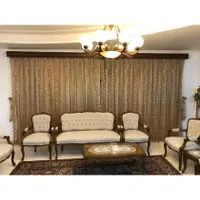 پرده حریر در حد نو