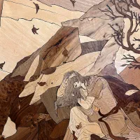 تابلو معرق کاری|تابلو، نقاشی، عکس|تهران, صادقیه|دیوار