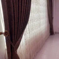 دو پرده پذیرایی