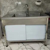 سینک دو لگنه صنعتی ، کالباس بر ، ترازو ، استند پفک|کافی‌شاپ و رستوران|پرند, فاز ۶|دیوار