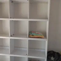 قفسه چوبی|کتابخانه، شلف، قفسههای دیواری|کوهدشت, |دیوار