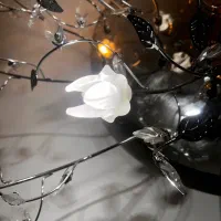 لوستر گل یخ