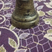 زنگ قدیمی برنجی ناقوسی|کلکسیون اشیاء عتیقه|شهرکرد, |دیوار