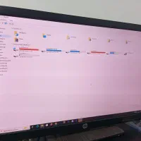 مینی کیس HP به همراه مانیتور