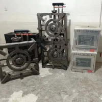 تنورگازی استیل اجاق دوشعله سه شعله جنس خوب