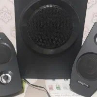اسپیکر کامپیوتر و تلویزیون کاملا سالم