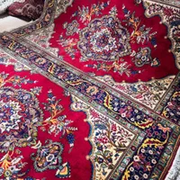 جفت ۶متری دستبافت تبریز کف ساده لاکی|فرش|تهران, فاطمی|دیوار