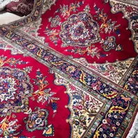 جفت ۶متری دستبافت تبریز کف ساده لاکی|فرش|تهران, فاطمی|دیوار