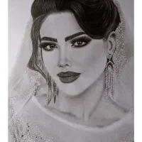 طراحی چهره سیاه قلم|تابلو، نقاشی، عکس|بروجن, |دیوار