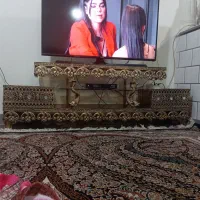 زیر تلویزیون و آینه شمعدان آلیاژ آلمنیوم