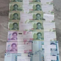 اسکناس نو ده هزاری،پنج و دوهزاری،کلیکسیونی،سکه ۵۰۰|کلکسیون سکه، تمبر، اسکناس|تهران, والفجر (افسریه)|دیوار