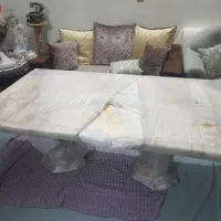 میز نهار خوری رزین ۶ نفره