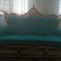 مبلمان شیک استیل ۹نفره|مبلمان خانگی و میز عسلی|پرند, فاز ۱|دیوار