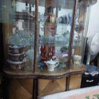 گلدان نونو بوفه وبرج تلویزیون قدیم|بوفه، ویترین، کنسول|بروجرد, |دیوار