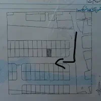 زمین پشت بیمارستان قطعه جلو