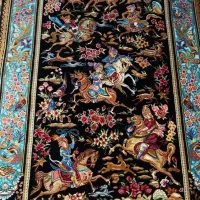 فرش ابریشم ۶۰ در ۹۰