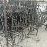 نرده استیل حفاظ پنجره درب آکاردئون شاخ گوزنی