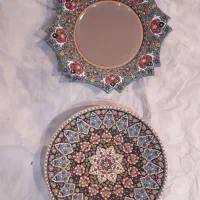 دیوارکوب و آینه