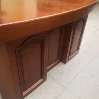 میز تحریر یا اداری چوبی