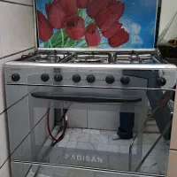 گاز ۵ شعله فردار پادیسان جوجه گردان، استیل