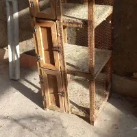 قفس چوبی جفتگاه ۳ طبقه