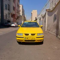 SE سمند دوگانه تاکسی عین پلاک ۹۳ تاکسی برون شهری