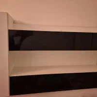 تخت خواب دو نفره تمام ام دی اف|تخت و سرویس خواب|مبارکه, |دیوار