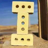 انواع مصالح سفال تیغه طاقی(لفتون)(اجر سه گل)ماسه