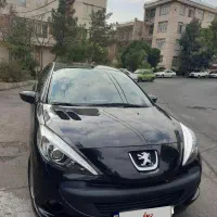 207 اتوماتیک مدل 96 مشکی 43 هزار کار