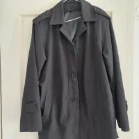 بارانی مردانه مشکی سایزXl