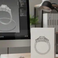 آموزش طراحی طلا درامد تضمینی با رایانه