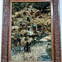 تابلو فرش کوچ تبریز