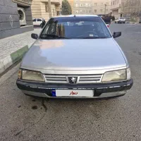 پژو 405 دوگانه شرکتی مدل 86نقره ای