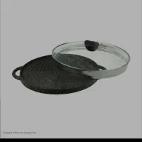 تابه گریل چدن دو طرفه نالینو کاملا نو جهیزیه|ظروف پختوپز|تهران, صادقیه|دیوار