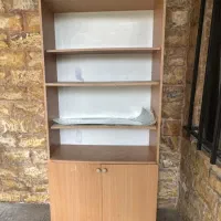 تخفیف لوازم چوبی بدلیل جابه جایی فقط تاآخرهفته|کتابخانه، شلف، قفسه‌های دیواری|نوشهر, |دیوار