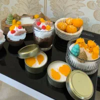 شمع های خوراکی و پاییزی