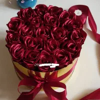 باکس گل دسته گل روبانی|گل مصنوعی|یزد, |دیوار