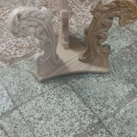 مبل خام منبت کاری شده با چوب راش ایرانی|مبلمان خانگی و میز عسلی|گرگان, |دیوار