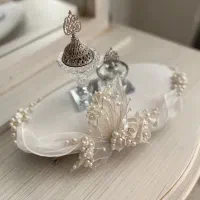 سینی اسفند کریستال عروس