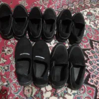 پنج جفت کفش با جنس عالی شماره ۳۷ و۳۸ نو نو هستن|کیف، کفش، کمربند|گتوند, |دیوار