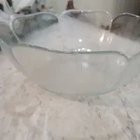 کاسه میوه خوری یخی ارکروک فرانسه قدیمی بزرگ