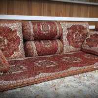 ست طلاکوب پشتی شاهنشین تشک فوم|پشتی|تهران, مینای جنوبی|دیوار